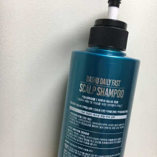 다슈코리아 다슈 데일리 패스트 한방 두피 샴푸 500ml — 3.67점을 준 리뷰어가 2018년 3월 올린 사용 사진