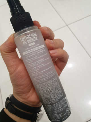 다슈코리아 다슈 볼륨 카페인 파워 에어부스터 120ml — 5점을 준 리뷰어가 2019년 12월 올린 사용 사진