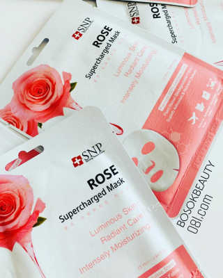 SNP Supercharged Mask_Rose Centifoli Flower — 4점을 준 리뷰어가 2018년 12월 올린 사용 사진