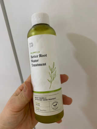 달리프 클로렐라 베러 루트 워터트리트먼트 200ml — 5점을 준 리뷰어가 2019년 3월 올린 사용 사진
