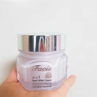 파시스 올인원 진주 화이트닝 크림 100ml — 4점을 준 리뷰어가 2019년 2월 올린 사용 사진