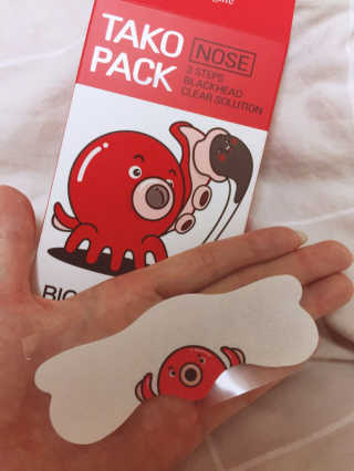나이팅게일 TAKO PACK NOSE [문어코팩] — 3.5점을 준 리뷰어가 2017년 1월 올린 사용 사진