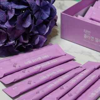 네츄럴굿띵스 태반 콜라겐 젤리 15포 — 4.67점을 준 리뷰어가 2018년 9월 올린 사용 사진