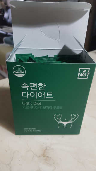네츄럴굿띵스 속편한 다이어트 30포 — 5점을 준 리뷰어가 2019년 10월 올린 사용 사진