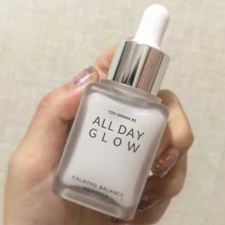 ALL DAY GLOW [올 데이 글로우] 카밍 밸런스 앰플 30ml — 4.5점을 준 리뷰어가 2019년 12월 올린 사용 사진