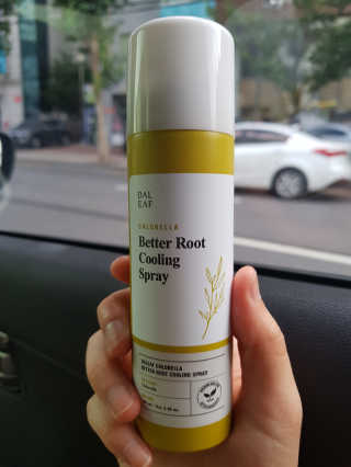 달리프 클로렐라 베러 루트 쿨링 스프레이 100ml — 4점을 준 리뷰어가 2019년 7월 올린 사용 사진