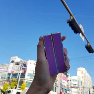 [블랙루즈] 에어 핏 벨벳 틴트 시즌2 中 택1+랜덤1 — 5점을 준 리뷰어가 2018년 10월 올린 사용 사진