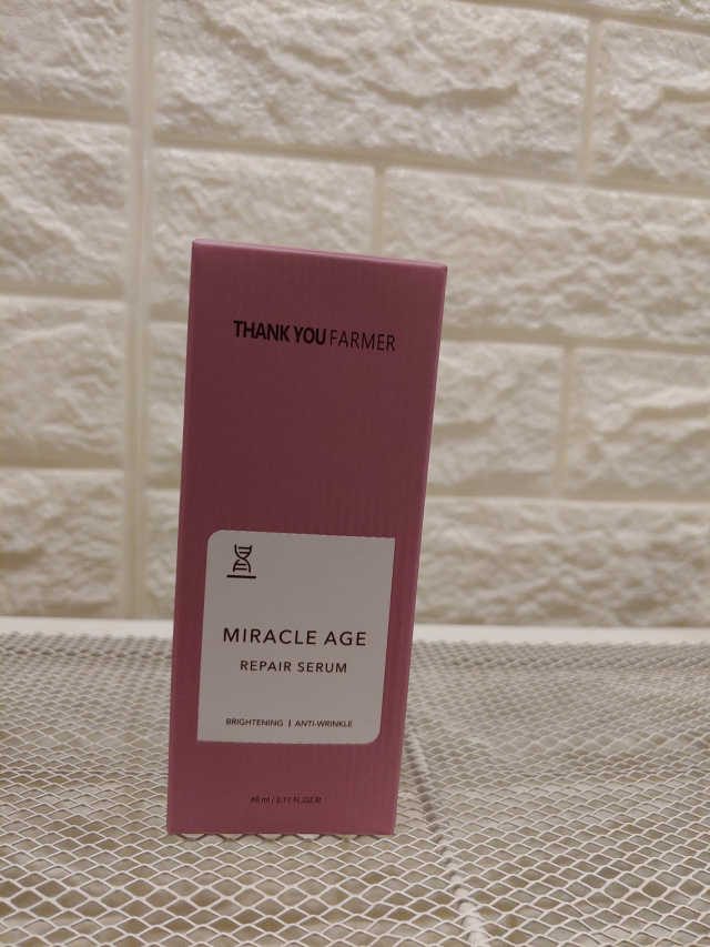 땡큐파머 미라클 에이지 리페어 세럼 리뷰 사진