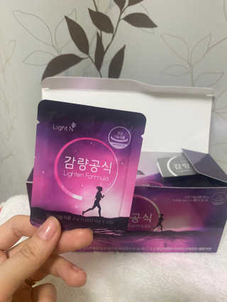 [감량공식] 다이어트 건강기능식품 — 5점을 준 리뷰어가 2019년 12월 올린 사용 사진