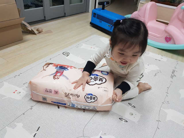 보솜이 액션핏 팬티형 리뷰 사진