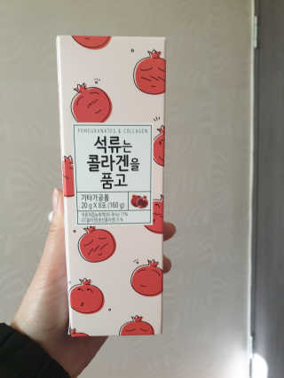 광희생활건강 석류는 콜라겐을 품고 — 4점을 준 리뷰어가 2020년 1월 올린 사용 사진