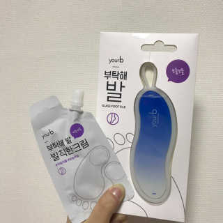유어비 부탁해 발 부탁해 발 글라스 풋 파일 — 4.5점을 준 리뷰어가 2019년 4월 올린 사용 사진