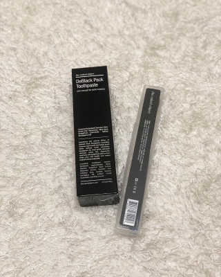the naked object 디블랙팩치약 디블랙칫솔 세트 — 5점을 준 리뷰어가 2020년 3월 올린 사용 사진