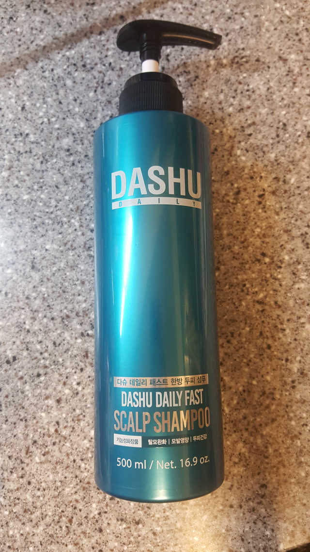 다슈 데일리 패스트 한방 두피 샴푸 500ml 리뷰 사진