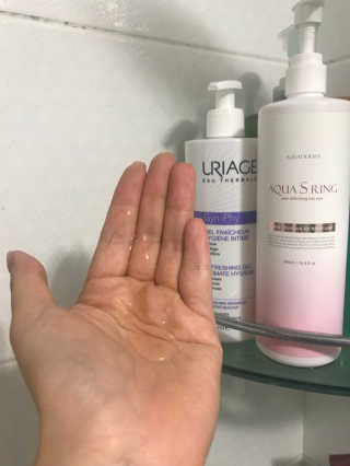 아쿠아큐링 아쿠아S링 퓨어리프레싱 헤어케어 500ml — 4.5점을 준 리뷰어가 2018년 8월 올린 사용 사진