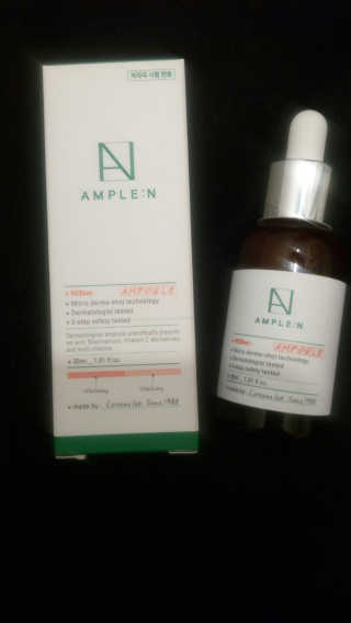 앰플엔 AMPLEN VC SHOT AMPOULE — 5점을 준 리뷰어가 2018년 12월 올린 사용 사진