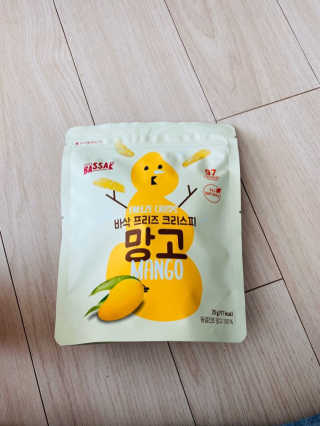 BASSAK 바삭 프리즈 크리스피 3종 — 3.5점을 준 리뷰어가 2020년 2월 올린 사용 사진