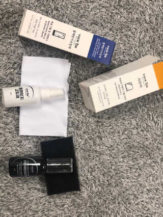 뷰오케이 욕실 화장실 셀프 물때제거 코팅제,리무버 50ml — 4.5점을 준 리뷰어가 2019년 5월 올린 사용 사진