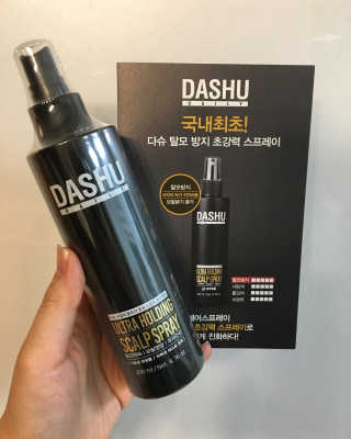 다슈코리아 다슈 데일리 탈모완화 초강력 헤어 스프레이 — 4.33점을 준 리뷰어가 2018년 1월 올린 사용 사진