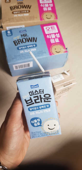 헤이미스터브라운 [매일유업] 헤이 미스터브라운 12개입 — 4.5점을 준 리뷰어가 2019년 8월 올린 사용 사진