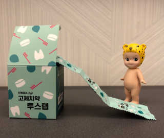 솔테라피 씹는 고체치약 투스탭 스파클레몬 6정 x 5박스 — 5점을 준 리뷰어가 2019년 5월 올린 사용 사진