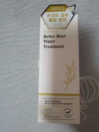 달리프 클로렐라 베러 루트 워터트리트먼트 200ml — 5점을 준 리뷰어가 2020년 2월 올린 사용 사진