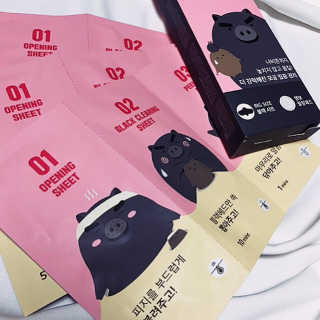 미팩토리 3단 흑돼지코팩 3매입 X 2 — 5점을 준 리뷰어가 2018년 10월 올린 사용 사진