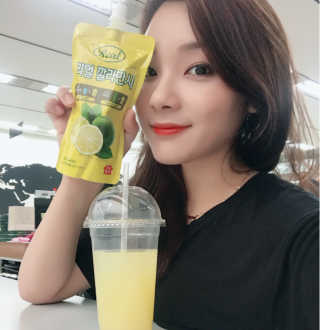 장수농가 리얼깔라만시 — 5점을 준 리뷰어가 2018년 4월 올린 사용 사진