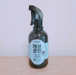 더블유드레스룸 페브클린 500ml — 5점을 준 리뷰어가 2018년 11월 올린 사용 사진