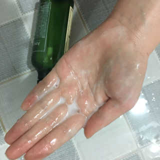 아미니 내추럴 헤어클렌저 — 3.5점을 준 리뷰어가 2017년 2월 올린 사용 사진