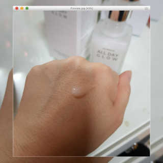 ALL DAY GLOW [올 데이 글로우] 카밍 밸런스 앰플 30ml — 5점을 준 리뷰어가 2019년 11월 올린 사용 사진