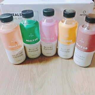 인테이크 밀스 3.0 Trial Kit(보틀형 5종) — 5점을 준 리뷰어가 2017년 4월 올린 사용 사진