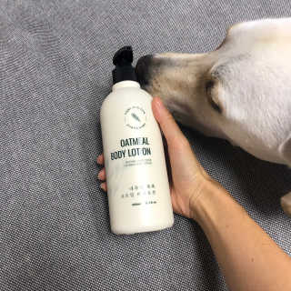 (주)에네스티 내추럴 촉촉  오트밀 바디로션 500ml — 5점을 준 리뷰어가 2019년 9월 올린 사용 사진