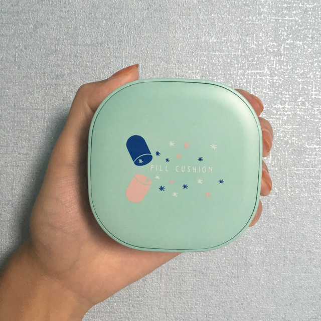 알약쿠션 리뷰 사진