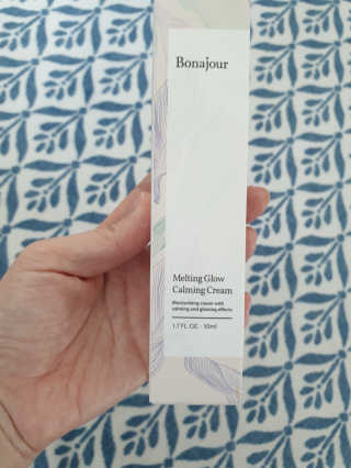 보나쥬르 멜팅 글로우 카밍 크림 50ml — 5점을 준 리뷰어가 2020년 1월 올린 사용 사진