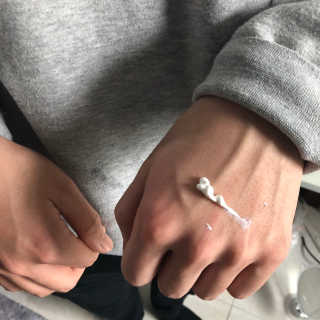 뷰티클로 보태니컬 유브이 쉴드 크림 — 4점을 준 리뷰어가 2018년 3월 올린 사용 사진