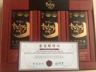 메이준뉴트리 박경호의 홍삼활력스틱 10ml x 30포 — 5점을 준 리뷰어가 2020년 2월 올린 사용 사진