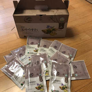 [하이헬스] 환절기에 좋은 참진한 도라지생강즙 30포 — 5점을 준 리뷰어가 2019년 11월 올린 사용 사진