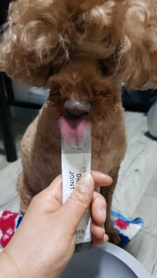 베츠 닥터퓌레 조인트케어 — 5점을 준 리뷰어가 2019년 7월 올린 사용 사진