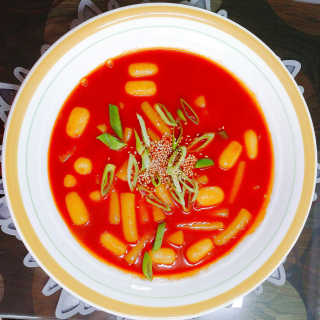 미쓰리떡볶이 just 10 min 패키지 — 5점을 준 리뷰어가 2018년 5월 올린 사용 사진