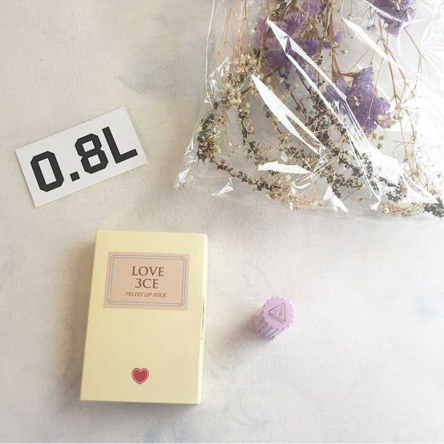 LOVE 3CE VELVET LIP STICK 리뷰 사진