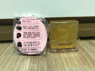메디미 골드케어 클렌징 바 — 4.17점을 준 리뷰어가 2017년 12월 올린 사용 사진