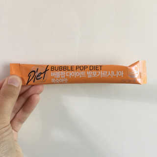 비타민하우스 버블팝 다이어트 발포가르시니아 청포도/복숭아 — 3.67점을 준 리뷰어가 2017년 6월 올린 사용 사진