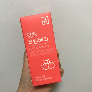 네츄럴굿띵스 잇츠 크랜베리 1병 30일분 — 5점을 준 리뷰어가 2019년 10월 올린 사용 사진