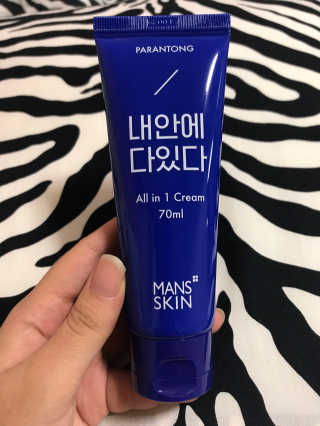 맨즈스킨 파란통 내안에다있다 — 4.67점을 준 리뷰어가 2017년 9월 올린 사용 사진