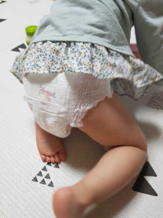 보솜이 액션핏 팬티형 — 5점을 준 리뷰어가 2019년 3월 올린 사용 사진