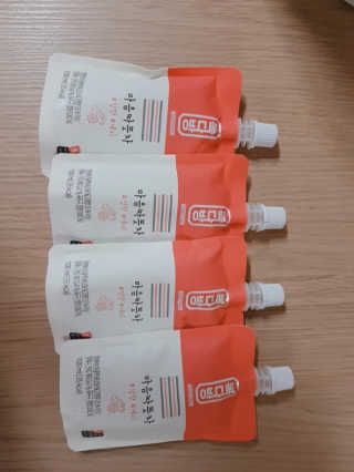 자연원 복다방 2종 100ml 10포씩 — 5점을 준 리뷰어가 2018년 12월 올린 사용 사진