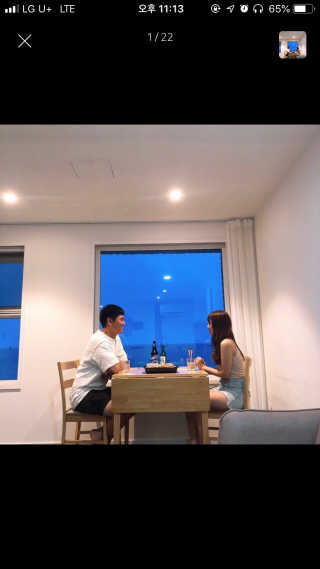[블랙루즈] 컬러 락 하트 틴트 1+1 — 4.5점을 준 리뷰어가 2019년 8월 올린 사용 사진