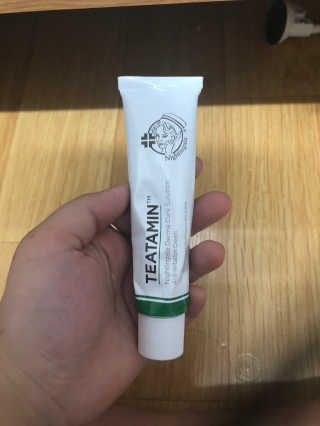 나이팅게일 티타민 크림 리뉴얼 — 5점을 준 리뷰어가 2018년 4월 올린 사용 사진