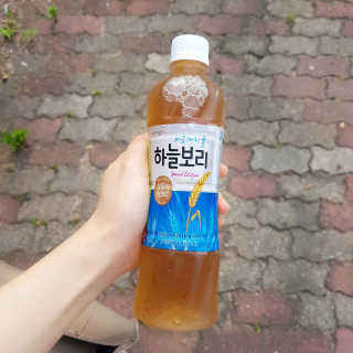 웅진식품 19년 하늘보리 열두보리 스페셜 에디션 — 5점을 준 리뷰어가 2019년 7월 올린 사용 사진